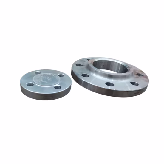 鍛造フランジ ANSI B16.5/ASTM A105 DIN/GOST/BS 炭素鋼/Q235/ステンレス鋼 FF RF Wn/So/ネジ/プレート/ブッシュ